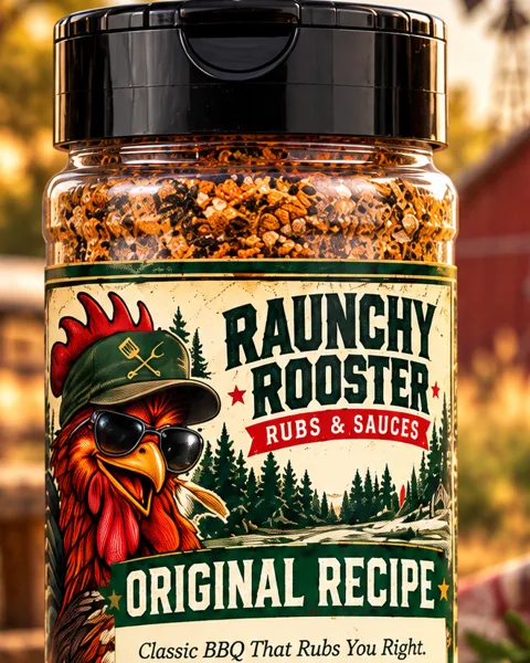 Concept packaging for Original Recipe rub