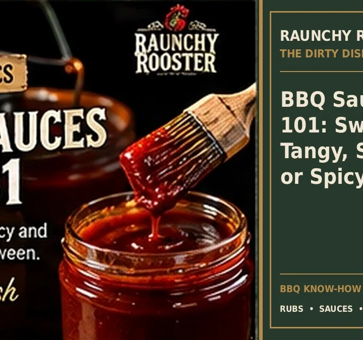 The Dirty Dish · BBQ Sauces 101: Sweet, Tangy, Smoky, or Spicy?
