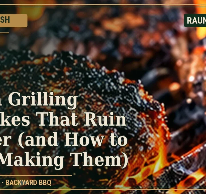 The Dirty Dish · Seven Grilling Mistakes That Ruin Dinner (and How to Stop Making Them)