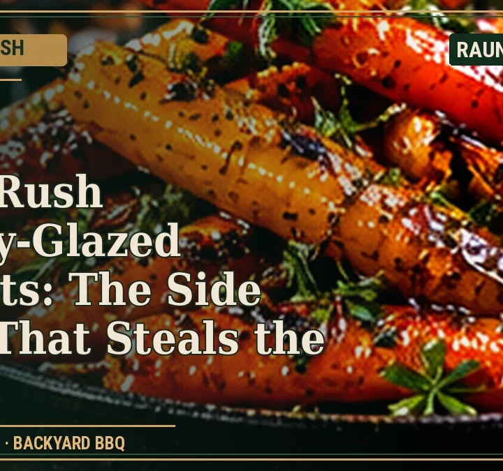 The Dirty Dish · Gold Rush Honey-Glazed Carrots: The Side Dish That Steals the Show