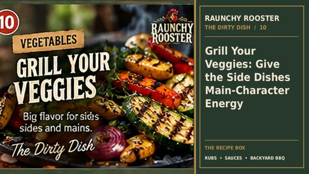 The Dirty Dish · Grill Your Veggies: Give the Side Dishes Main-Character Energy