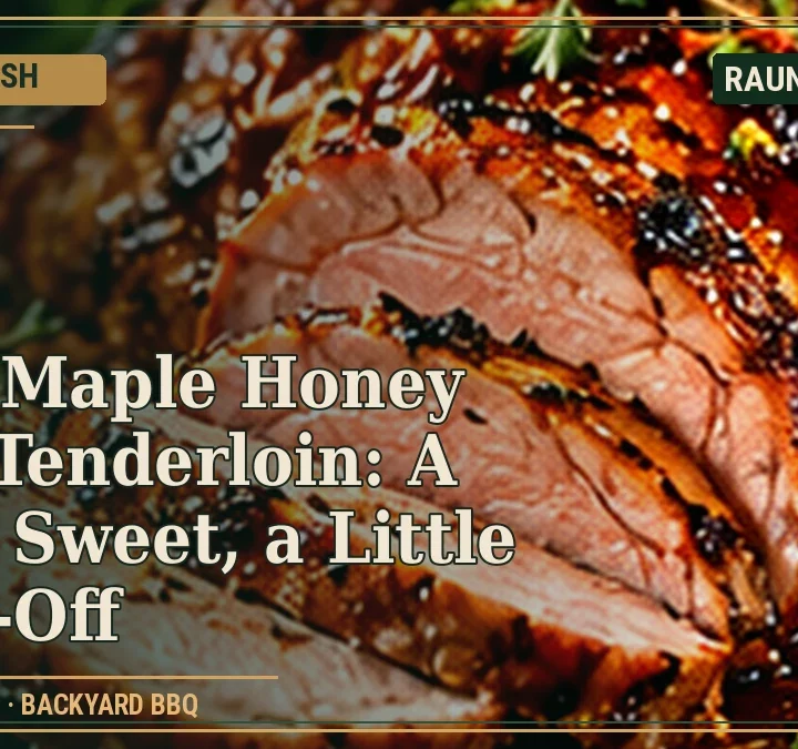 The Dirty Dish · Hard Maple Honey Pork Tenderloin: A Little Sweet, a Little Show-Off