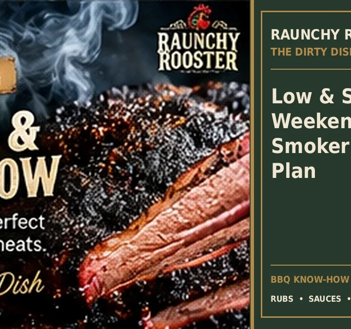 The Dirty Dish · Low & Slow: A Weekend Smoker Game Plan