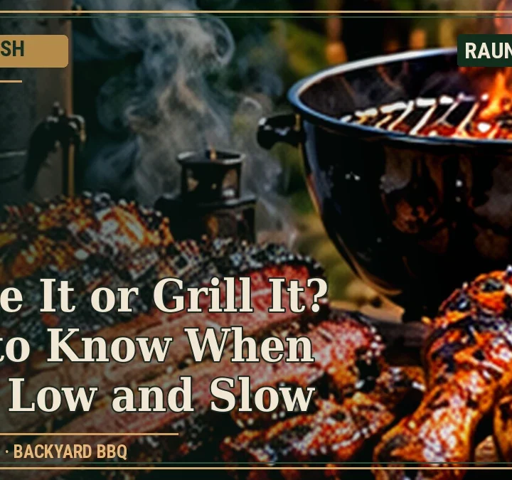 The Dirty Dish · Smoke It or Grill It? How to Know When to Go Low and Slow