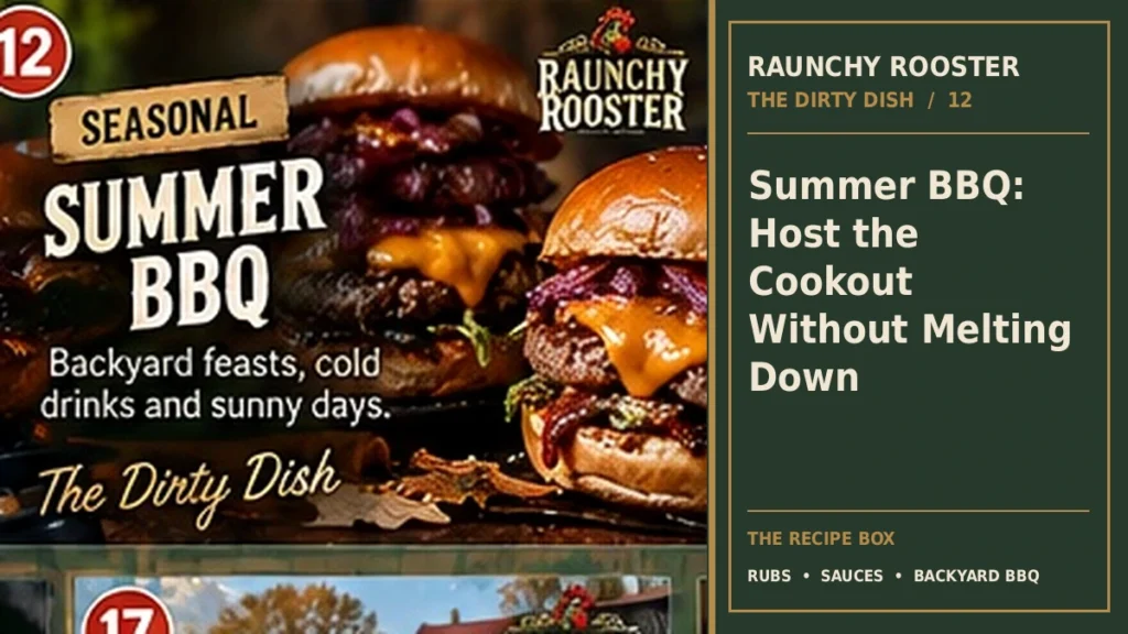 The Dirty Dish · Summer BBQ: Host the Cookout Without Melting Down